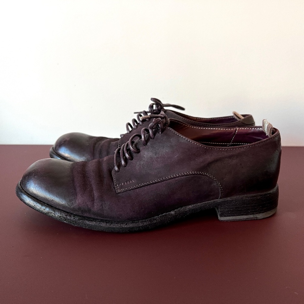 Officine Creatice Burgundy Derby Shoes size 39